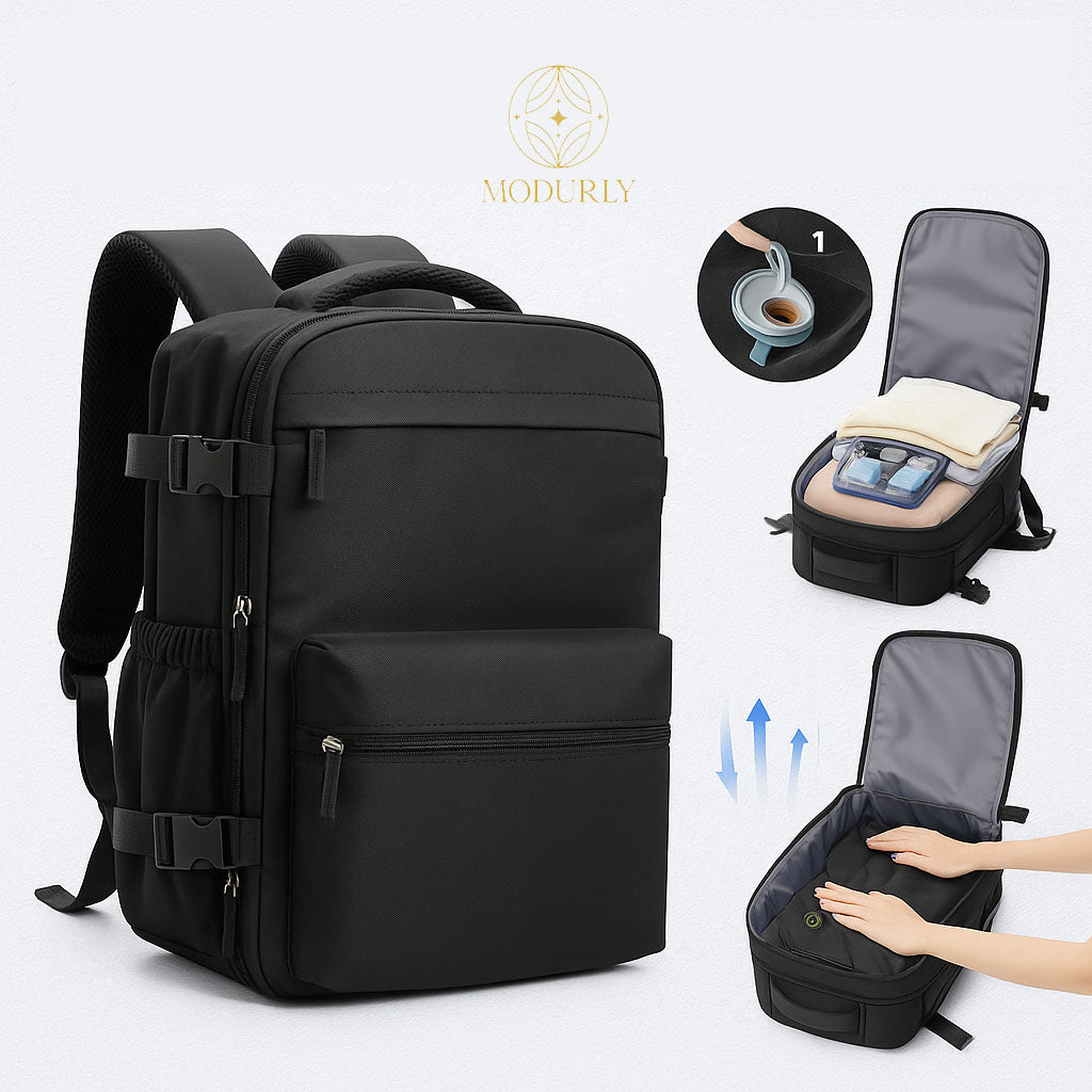 ModurlyBag™ de Vacío con Bomba – Ahorra Hasta un 50 % de Espacio